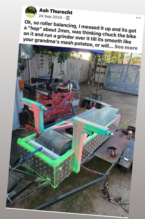Bill Pearre — real Wild Wheelies build, shared on Facebook